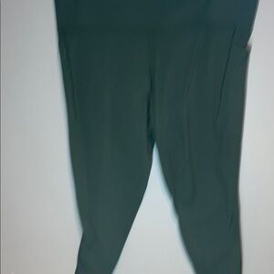 Womens Athleta Forest Green Leggings size 2X